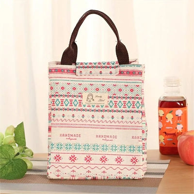 3-Layer Lunch Box Set with Insulated Carry Bag – Leakproof & Stackable