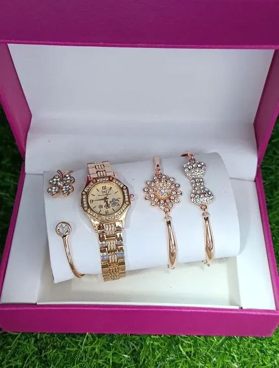Golden Aura Timepiece Watch Watch
