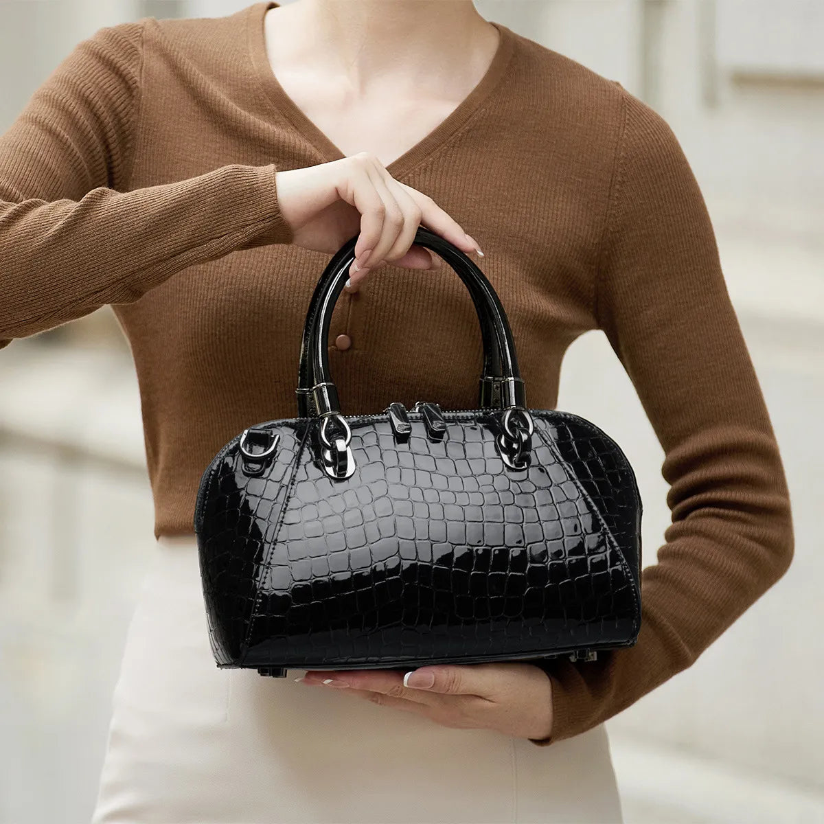 💼 PureStyle Leather Woman Bag