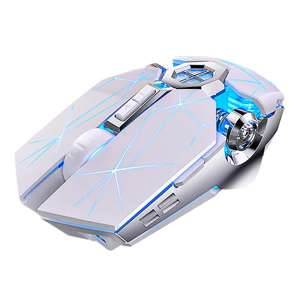 Silver Eagle A7 Soundless Rechargeable Wireless Mouse (Computer Accessories