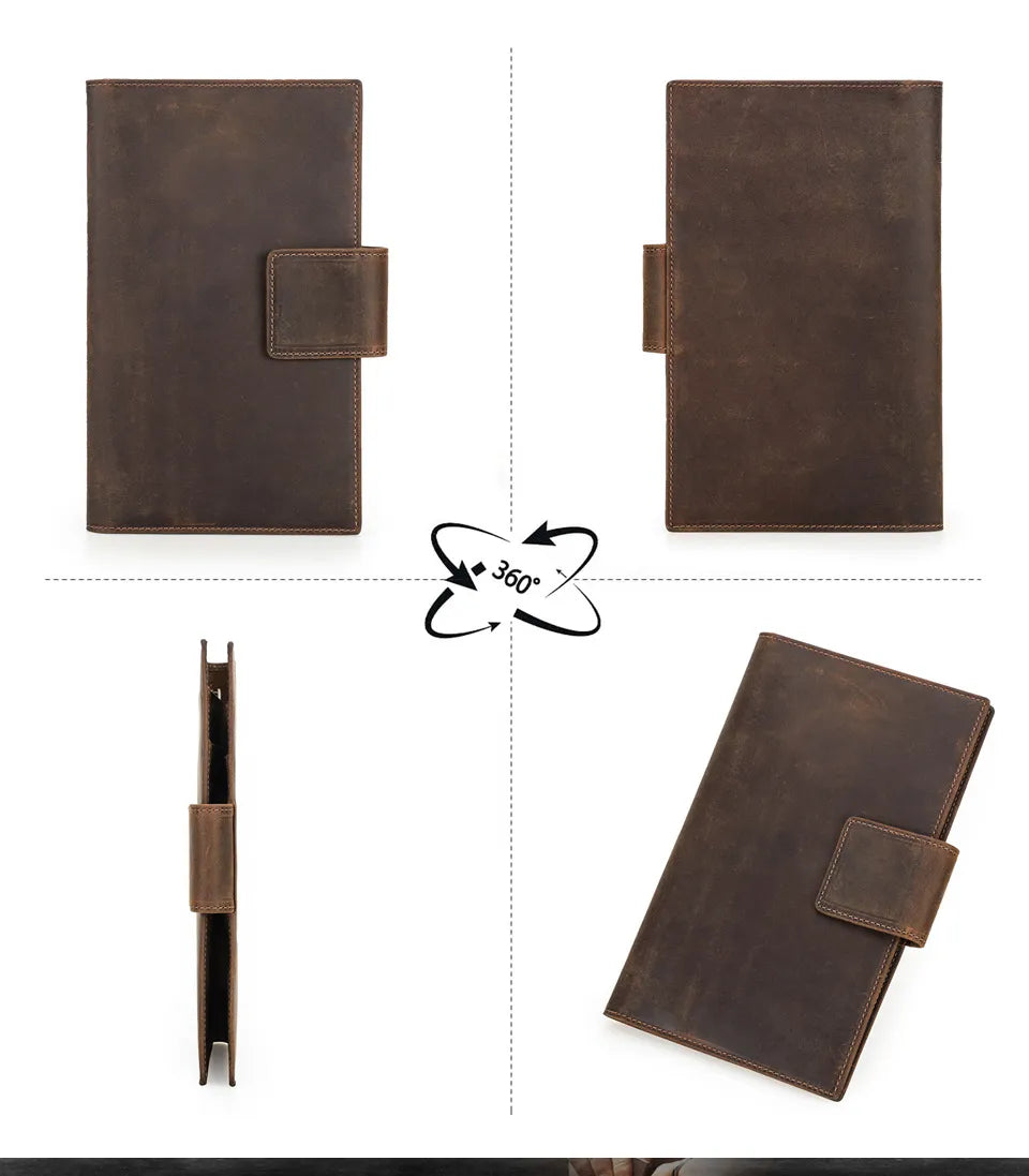 👜 Genuine Leather Passport Pouch