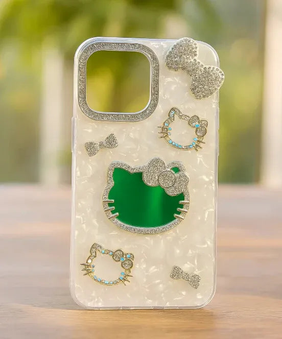 Crystal Kitty Phone Case – Sparkle &amp; Style in One