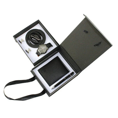 Elite Men’s Gift Set – Watch, Wallet & Accessories