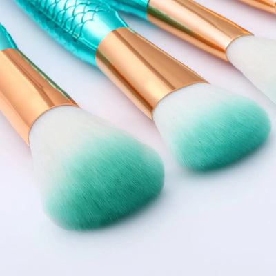 Mermaid Beauty Makeup Brushes