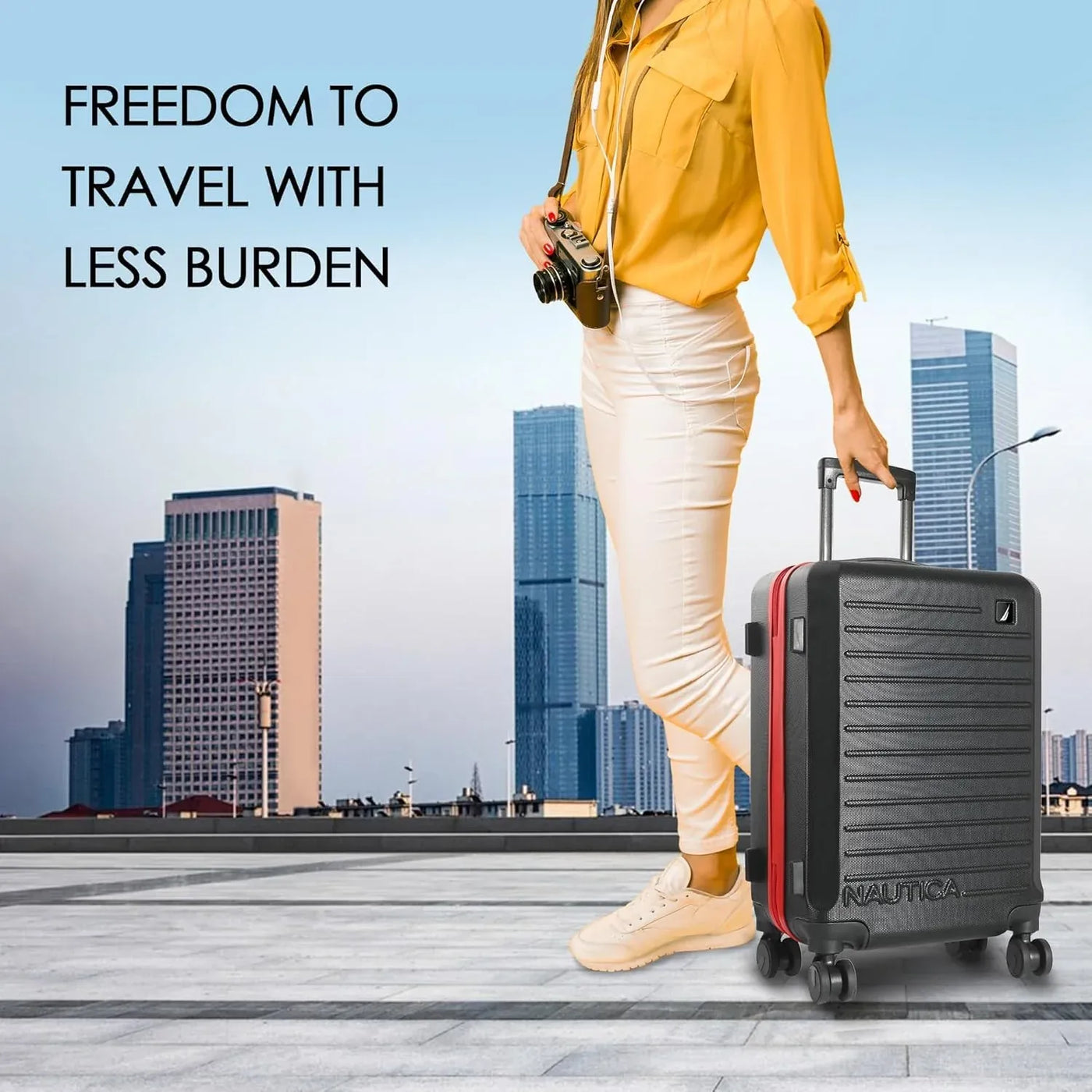 Nautica Premium Trolley Luggage Bag
