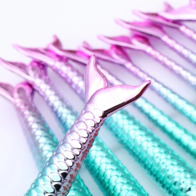 Mermaid Beauty Makeup Brushes