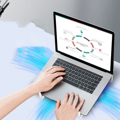 Portable Laptop Cooling Pad with 3 USB Fans, Plug & Play Gaming Cooler for 17-Inch PC