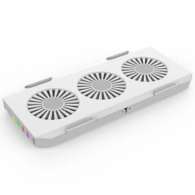 Portable Laptop Cooling Pad with 3 USB Fans, Plug & Play Gaming Cooler for 17-Inch PC