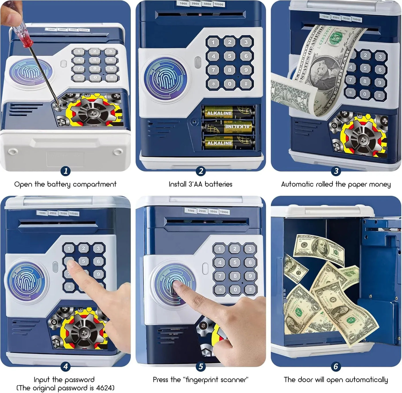Kiddy Cash ATM Bank