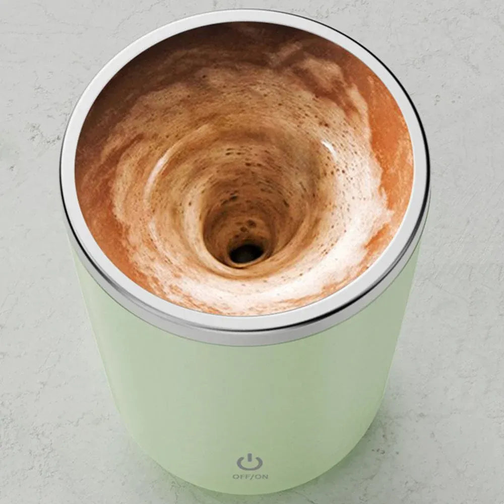 Automatic Self-Stirring Mug – Stainless Steel Magnetic Mixer-350ml