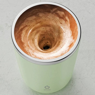 Automatic Self-Stirring Mug – Stainless Steel Magnetic Mixer-350ml